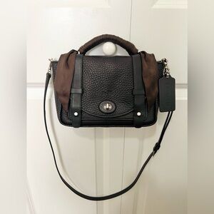 Coach Bleecker Brooklyn Pebbled Leather Handbag | Crossbody